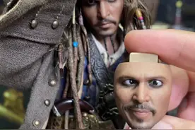 hottoys加勒比海盗船长#手办 #加勒比海盗 #hottoys #模玩视频封面