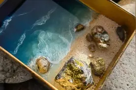 海水的味道是极其咸涩苦的，那几大口这辈子都忘不掉#手工diy视频封面