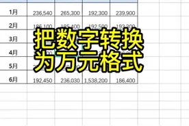 数字金额太长，读错了多尴尬呀，把它转换为万元格式，就OK啦视频封面
