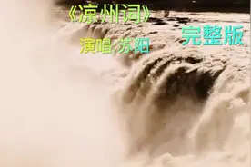 一首好听得热血沸腾的神曲《凉州词》完整版，原唱:苏阳，视频封面