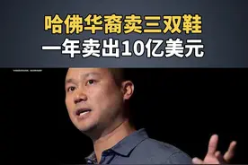 这个中国人靠卖三双鞋成为美国鞋王！一年卖出10个亿！#商业思维 #生意经 视频封面