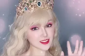 一个人模仿迪士尼公主们是什么体验！#迪士尼 #迪士尼公主视频封面