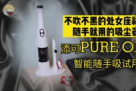 【添可随手吸】不吹不黑的处女座福音随手就用的吸尘器#产品试用视频封面