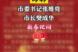邯郸市委书记张维亮、市长樊成华新春祝词#抖in邯郸 #过年啦 #新春祝福 视频封面