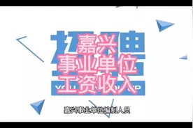 嘉兴市区事业单位，非本级，在职在编9年，含公积金全年21万视频封面