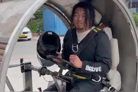#致敬航天员 网友想体验航天员训练，自己动手制作了一辆失重离心车，结局亮了。@手工~耿 视频封面