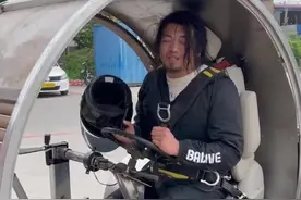 #致敬航天员 网友想体验航天员训练，自己动手制作了一辆失重离心车，结局亮了。@手工~耿 视频封面