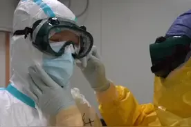 广东医疗队00后女护士：每天“面壁”6小时，守护战友安全防线#我的战役时光视频封面