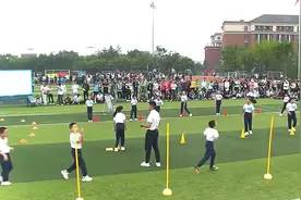 四年级趣味耐久跑，当心率，呼吸节奏变成了小学体育课程的内容