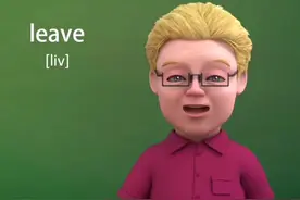单词leave的用法详解，你学会了吗？@傻瓜英语 @抖音短视频 #零基础学英语 #离开