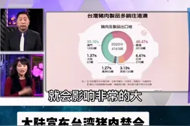 大陆宣布台湾猪肉禁令，唐湘龙&陈凤馨:港澳同样适用禁止令的话，对台肉制品出口业者影响巨大#台湾新闻脸 #台媒视频封面