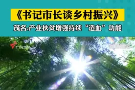《书记市长谈乡村振兴》—— 茂名：产业扶贫增强持续“造血”功能。#茂名 #乡村视频封面
