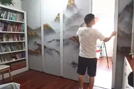 #原创视频 #支持定制 #折叠门隔断 #空调隔断 一房变两房视频封面