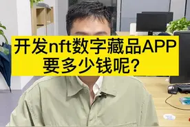 开发nft数字藏品app要多少钱呢？#app开发 #小程序开发 #软件开发 #app开发公司视频封面