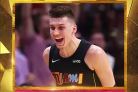 #希罗最佳第六人【泰勒-希罗当选2021-22赛季最佳第六人】NBA官方公布了本赛季“最佳第六人”一奖的归属，热火后卫泰勒-希罗以绝对优势当选，生涯首度获此殊荣。希罗也成为热火队史首位获得最佳第六人奖项的球员，热火全队为希罗开心庆祝，哈队为希罗颁发奖杯。恭喜希罗🎉视频封面