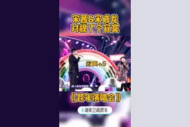 #湖南卫视跨年 宋茜宋威龙跨年舞台好甜😻对视了个寂寞没有默契也是一种默契视频封面