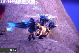 #魔兽世界 乌鸦之神安苏坐骑同模型宝宝，海山任务出品，多谢朋友帮忙抓到了！这货会打鸣会悬浮！起名安酥鸡，哈哈哈视频封面
