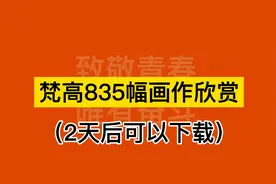梵高835幅高清油画欣赏 #梵高 #油画欣赏视频封面