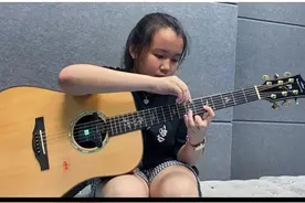 指弹吉他点弦、击弦技巧，学起来吧～ #指弹吉他 #吉他 #吉他教学 @抖音短视频视频封面