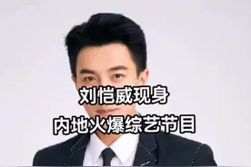 香港演员刘恺威现身内地火爆综艺节目！#明星 #支持抖音传播正能量 视频封面