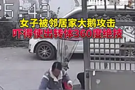 11月4日，安徽亳州。女子串门被大鹅攻击，尖叫之下竟一招制服大鹅。#女子被大鹅攻击使出链球绝技视频封面