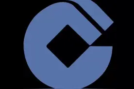 建设银行的简单的logo旋转动画视频封面