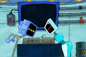 海绵宝搞笑动画：痞老板新做了一个电脑老婆，身材比凯伦火辣多了视频封面