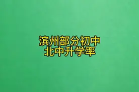 滨州部分初中近几年考取北镇中学升学率#中考#滨州#初中#高中视频封面