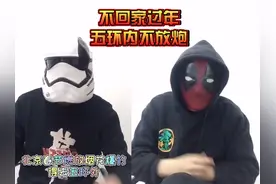 #说唱 #北京春节五环内禁放 #过年不回家 麻烦您春节少放炮视频封面