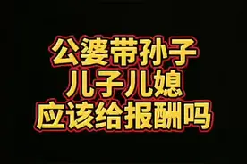 公婆带孙子儿子儿媳应该给报酬吗#法律#律师咨询#广东#粤语#梁少珊律师视频封面