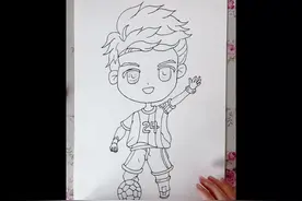 简单动漫男生人物原声视频听起来更有质感哦#画画 #动漫人物绘画