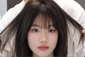 长脸女生一定是把头发剪短才好看！#显脸小显脸小 #宝妈减龄发型 #锁骨发 #长脸