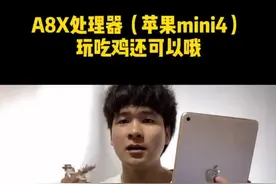 Ipadmini4安排了 玩游戏还可以 奈何自己手太小 不方便#手机 #和平精英 #苹果 @搞机侠2号视频封面