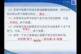 光合作用需要水 #知识点总结  #实验  #生物中考视频封面