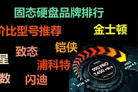 固态硬盘品牌排行，及性价比型号推荐。谁是真正的t0选手？ #硬盘视频封面