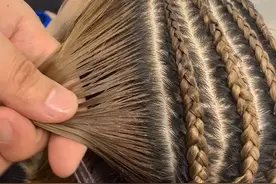 地垄沟编发技术，这个夏天你用的到！！#美发 @抖音短视频