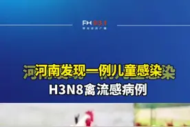 国家卫生健康委4月26日通报，河南省发现一例人感染H3N8禽流感病例。视频封面