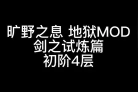 旷野之息地狱MOD剑之试炼#塞尔达传说旷野之息视频封面