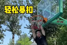 14岁，2米01的初中生，天赋异禀骨骼惊奇的小孩子太多啦~未来可期！#野球帝courtman @野球帝视频封面