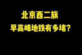 #地铁挤一挤 北京西二旗的早高峰地铁有多挤？来亲自体验一下吧视频封面