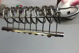 九连环最简单的解法，学会五分钟就能解出#益智玩具 #动手动脑视频封面