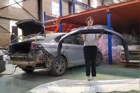 装保险杠。308后杠装车步骤。 #汽车 #汽车维修视频封面