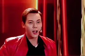 #陈伟霆 穿红皮唱跳《野狼disco》，“心里的花，我想要带你回家”#照亮你#跳舞 #野狼disco #靳时川