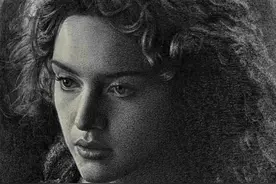 当我放下画笔，我知道我已经被深深的感动到了！#泰坦尼克号 #经典 #爱情 #画画 #素描 @抖音短视频视频封面