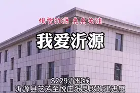 #修路 S229沂邳线沂源县芝芳至悦庄张良段改建工程建设规模14公里，一级路，估算投资8.3亿元#视觉沂源视频封面