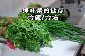 绿叶蔬菜的长久保鲜，如何冷冻和冷藏视频封面