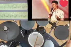 《李白》副歌部分教学内容#一起学打鼓㊗️大家 中秋快乐