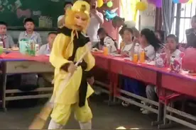 #新宁德 福安“小猴王”！城阳小学12岁小朋友自学孙悟空耍金箍棒绝技，惊呆众人。#六一儿童节 #孙悟空  #高手在民间 #福安 #秀出我的硬核实力 