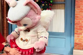 当饲养员看到贝儿掀裙子，我们只是两个月的小朋友呀，就想皮一下掀个裙子#迪士尼 #玲娜贝儿 #玲娜贝儿掀裙子 @抖音短视频