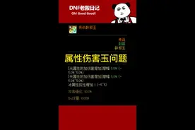 DNF属性攻击玉必须要走对应属强吗？#DNF辟邪玉 